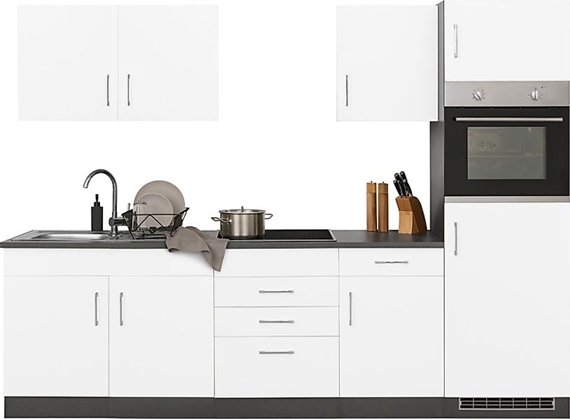 KOCHSTATION Küchenzeile »KS-Paris – Küchen mit einzigartigen Fotomotiven au günstig online kaufen