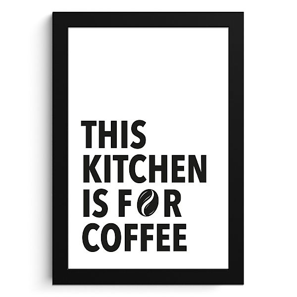MuchoWow Poster Zitate - Kaffee - günstig online kaufen