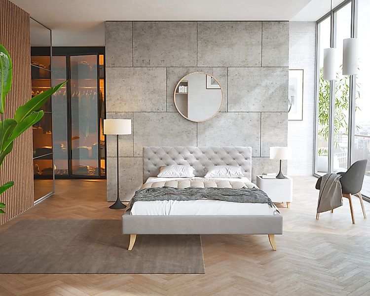 FDM Polsterbett Kalifornia Bettrahmen 120x200, 140x200, günstig online kaufen