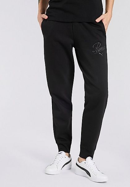 PUMA Trainingshose ESS SCRIPT SWEATPANTS FL CL günstig online kaufen