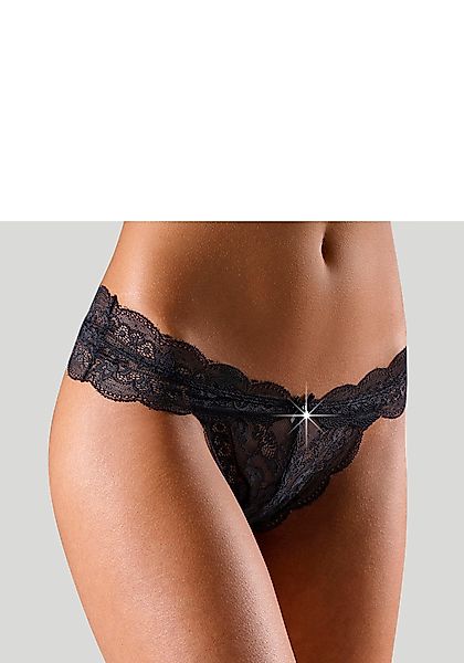 LASCANA Rioslip, aus floraler Spitze günstig online kaufen