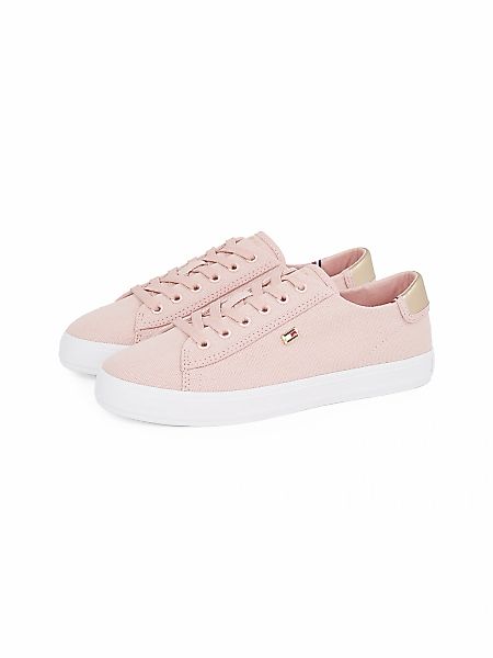 Tommy Hilfiger VULC CANVAS LACE UP SNEAKER Plateausneaker, Freizeitschuh, H günstig online kaufen