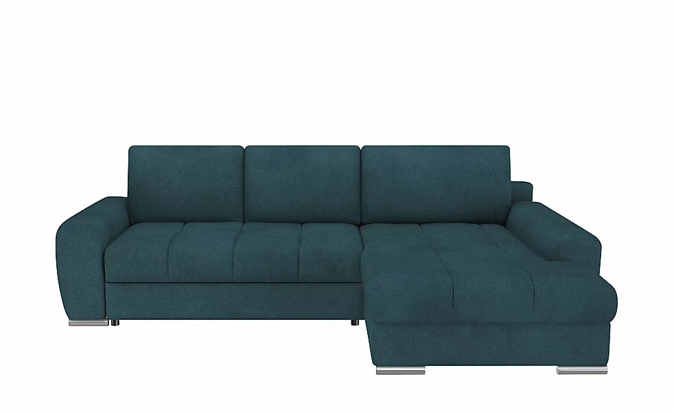 bobb Ecksofa mit Funktion   Soumia ¦ türkis/petrol ¦ Maße (cm): B: 283 H: 9 günstig online kaufen