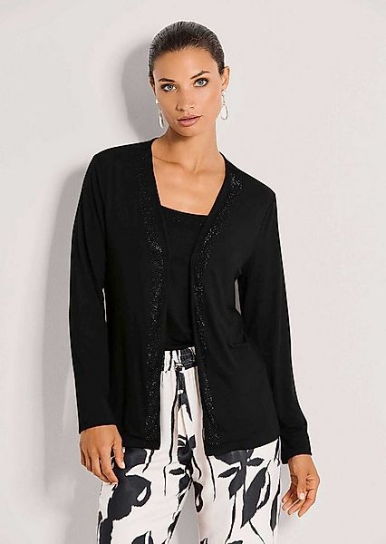 MADELEINE Langarmshirt Offene, leichte Jacke in weiter Form Langarm Jacke m günstig online kaufen