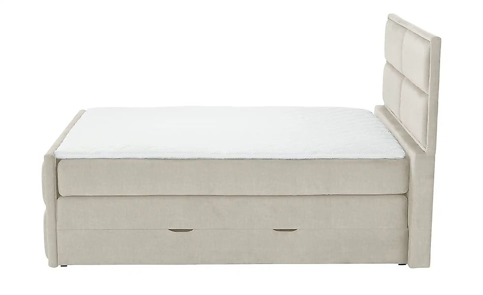 Boxspringbett mit Bettkasten Crocco ¦ beige ¦ Maße (cm): B: 157 H: 136 Bett günstig online kaufen