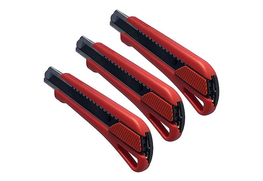 Würth Cuttermesser 3 x Würth 1K Cutter Messer mit Schieber 18mm, (Vorteilsp günstig online kaufen