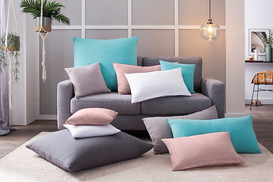 Home affaire Kissenbezüge "Cremona2" Kissenbezug in diversen Größen, STANDA günstig online kaufen