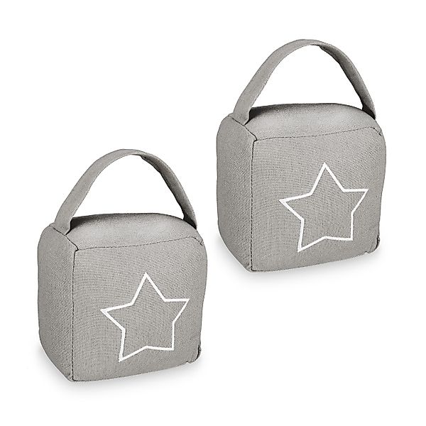 relaxdays Türstopper 2 x Türstopper Sack günstig online kaufen