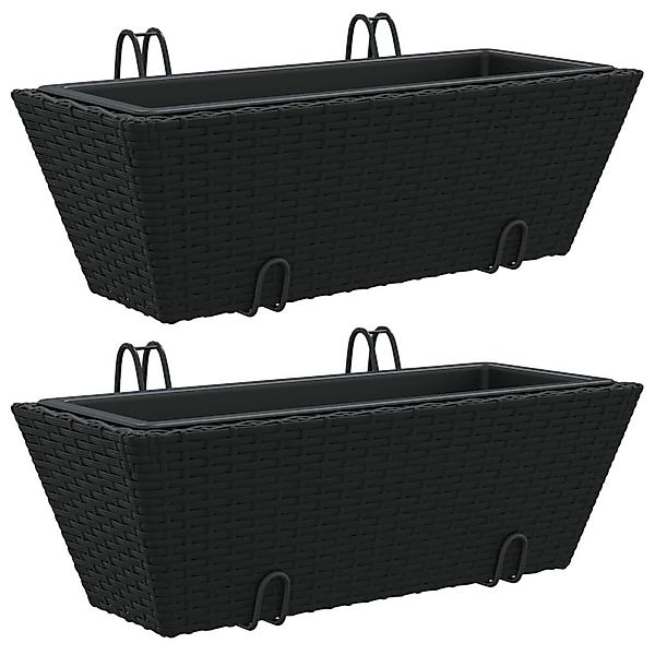 vidaXL Blumentopf Pflanzkasten mit Haken 2 günstig online kaufen