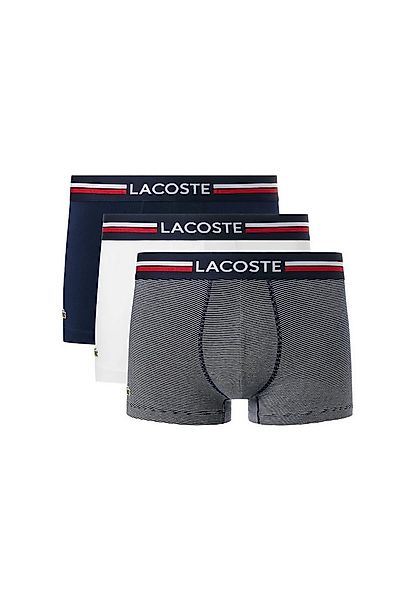 Lacoste Boxershorts Boxershorts Unterhosen 3-Pack (3-St) günstig online kaufen