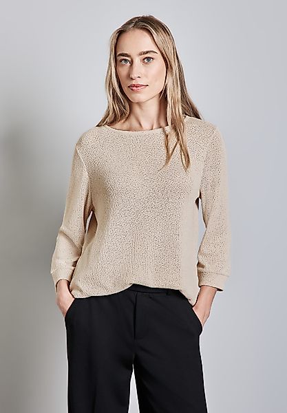 STREET ONE Langarmshirt, mit 3/4 Ärmeln günstig online kaufen