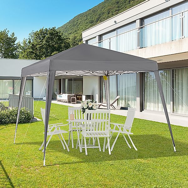 Outsunny Faltpavillon mit UV-Schutz, mit 0 günstig online kaufen