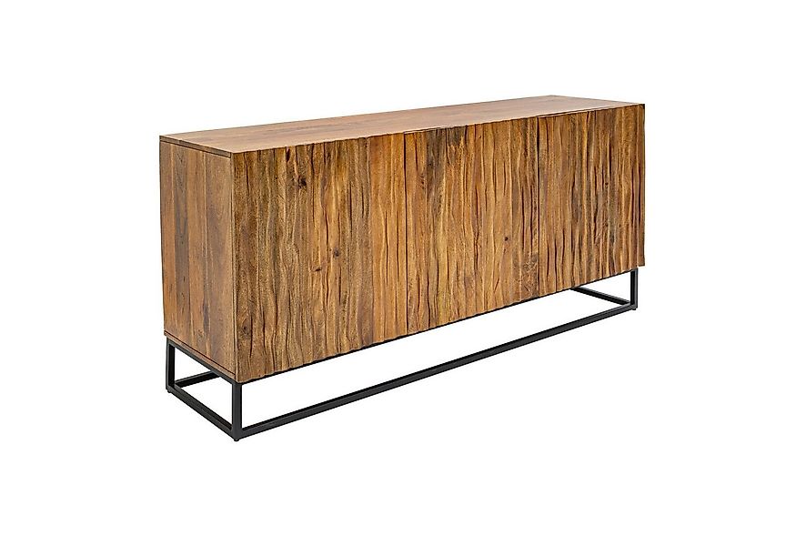 riess-ambiente Sideboard AMAZONAS 160cm natur, Massivholz · Anrichte · natü günstig online kaufen