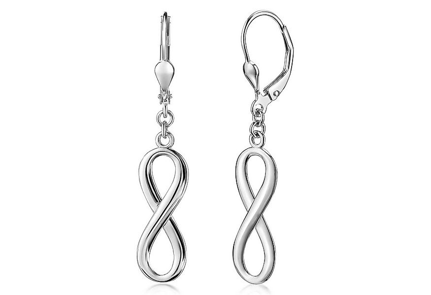 Materia Paar Ohrhänger Damen Silber Unendlichkeit / Infinity Symbol Ohrring günstig online kaufen
