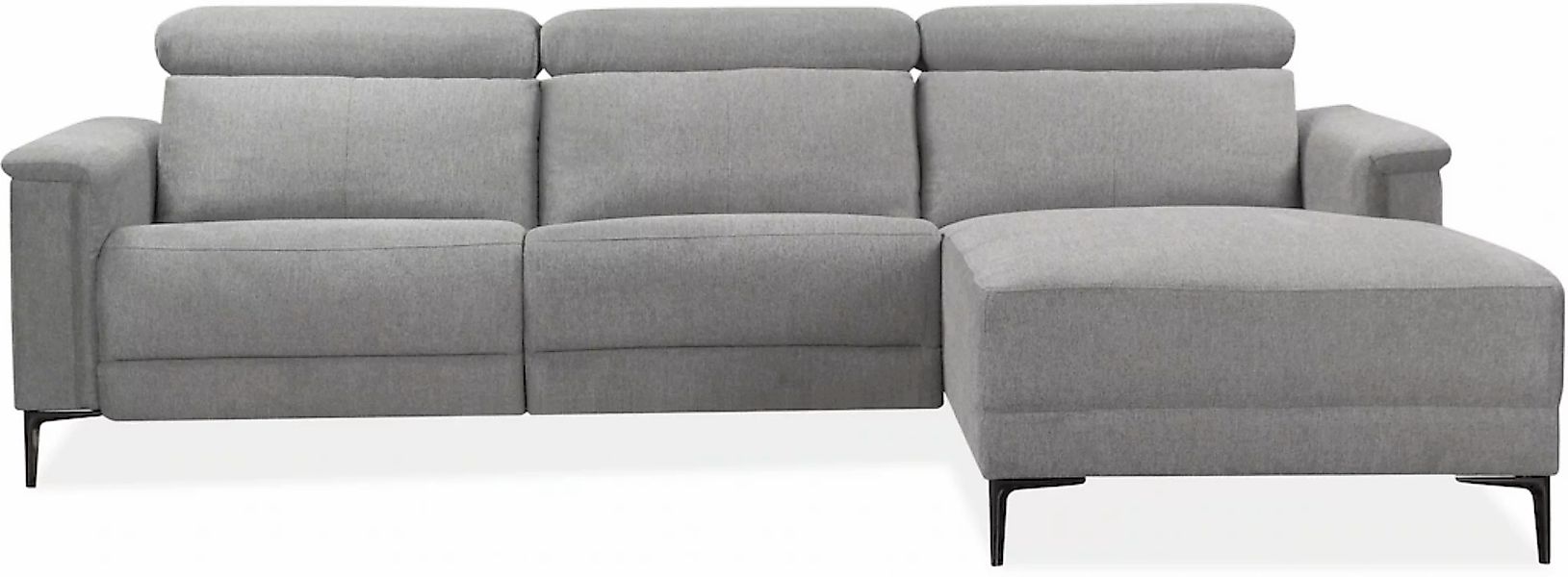 Places of Style Ecksofa Lund, mit man. o. elektr. Relaxfunktion und USB/ Ko günstig online kaufen
