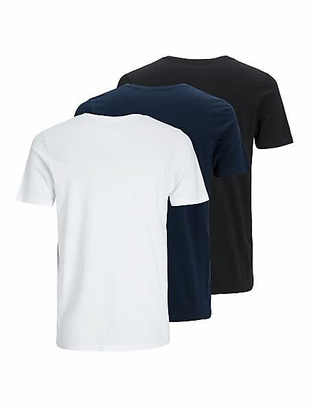 Jack & Jones Rundhalsshirt "JJECORP LOGO TEE SS CREW NECK 3PKMP NOOS", (Pac günstig online kaufen