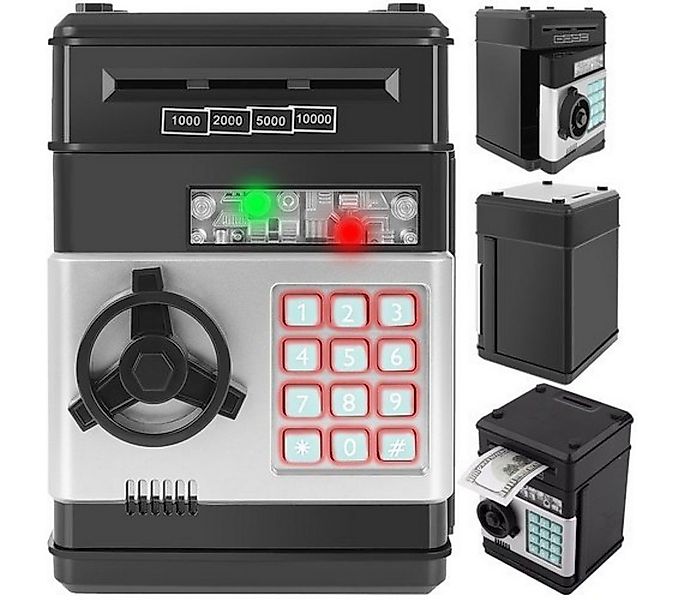 ISO TRADE Spardose Sparschwein Geldautomat - Elektronischer Tresor Kinder, günstig online kaufen