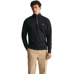 Gant Sweatshirt "REG SHIELD HALF ZIP SWEAT" mit Logostickerei auf der Brust günstig online kaufen