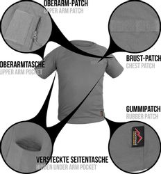 normani Kurzarmshirt Herren Taktisches Einsatz T-Shirt günstig online kaufen