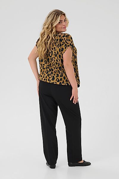 KAFFE Curve Kurzarmbluse Kurzarm-Bluse KCami Große günstig online kaufen