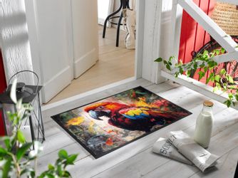 wash+dry by Kleen-Tex Fußmatte "Parry McParrot" rechteckig 7 mm Höhe günstig online kaufen