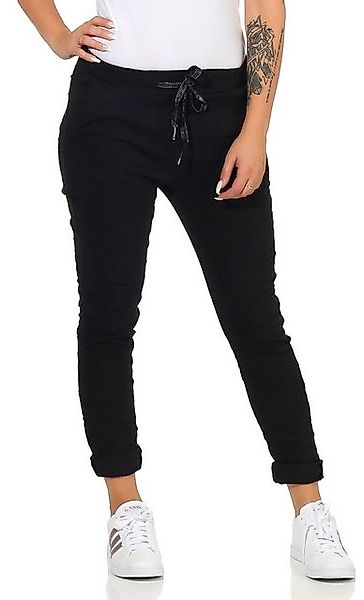 CLEO STYLE Stoffhose Damen Jogginghose 88 günstig online kaufen