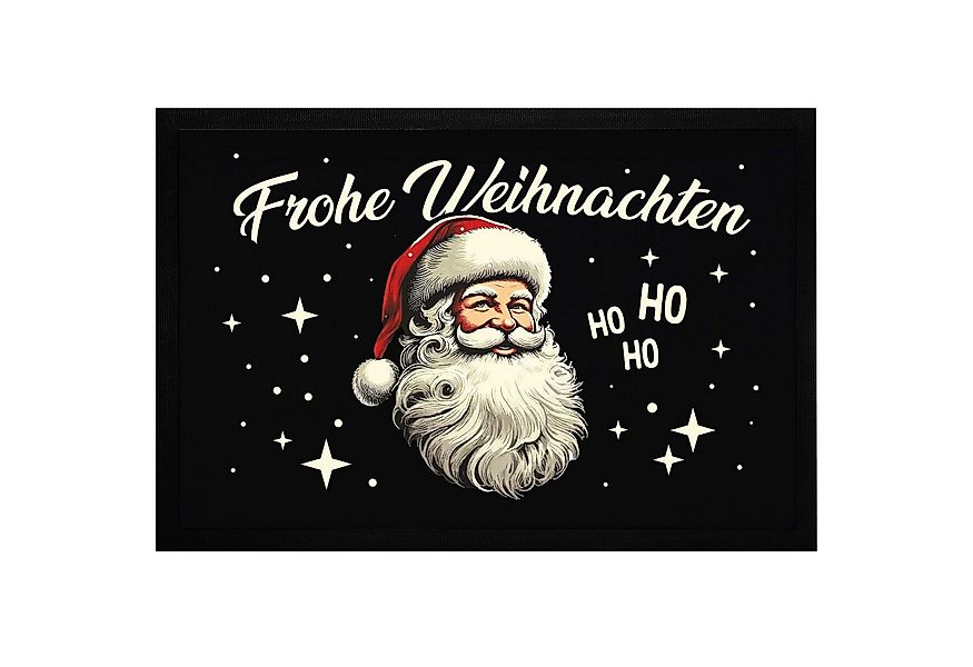 MoonWorks Fußmatte Fußmatte Frohe Weihnachten Santa Claus Weihnachtsmann Re günstig online kaufen