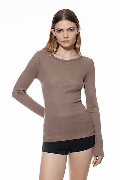 Mey Langarmshirt "Wool Love", schmale Passform, Langarm, Rundhals-Ausschnit günstig online kaufen