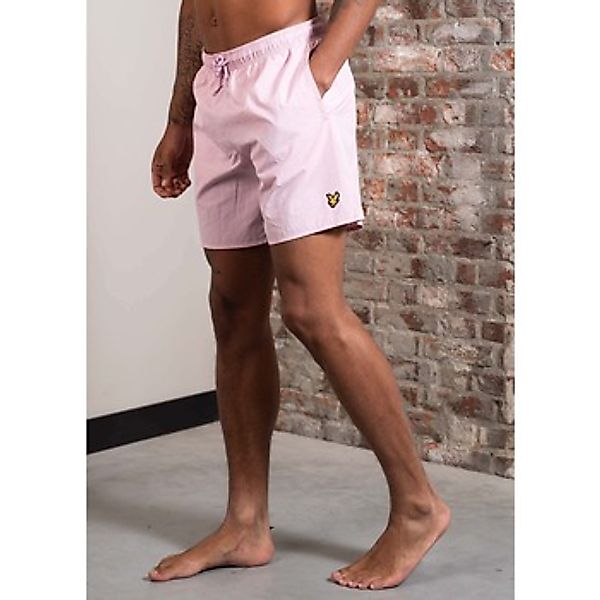 Lyle & Scott  Badeshorts Plain swimshort - light pink günstig online kaufen