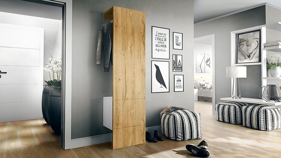Vladon Garderoben-Set Carlton Set 5, (Wandgarderobe günstig online kaufen