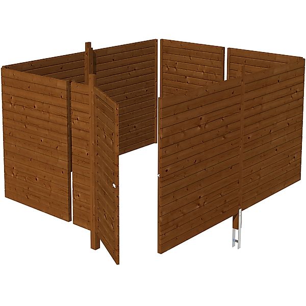 Skanholz Carport-Geräteraum "Abstellraum C4" aus Profilschalung günstig online kaufen