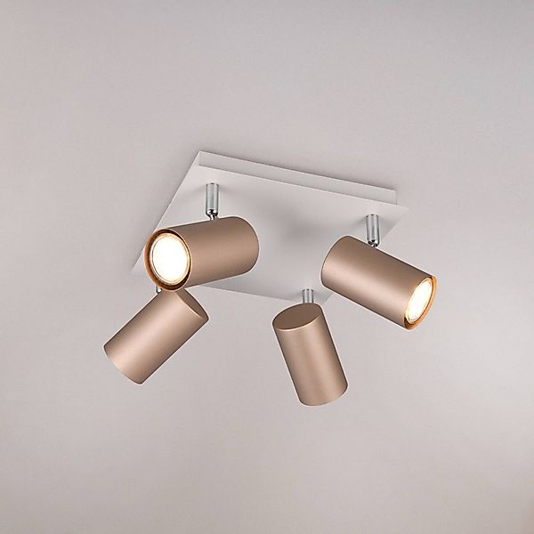 TRIO Leuchten Deckenstrahler MARLEY, GU10 Deckenspot 1-flammig, exkl 4x GU1 günstig online kaufen