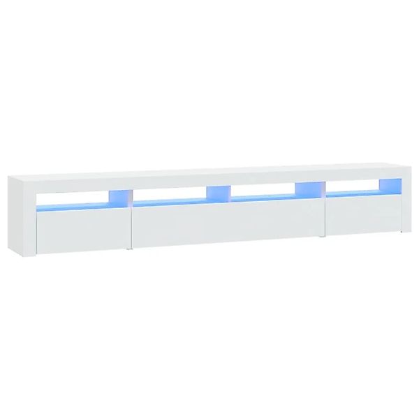 vidaXL TV-Schrank mit LED-Leuchten Weiß 240x35x40 cm 3152722 günstig online kaufen
