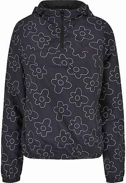 URBAN CLASSICS Langmantel "Urban Classics Damen Ladies AOP Pullover Jacket" günstig online kaufen