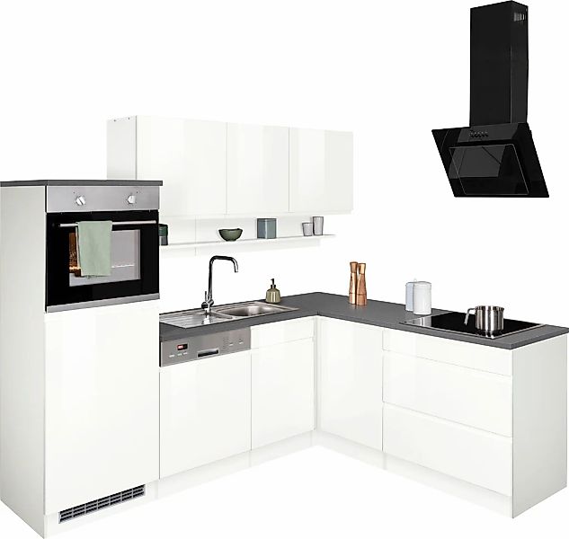 HELD MÖBEL Winkelküche "Virginia", Stellbreite 230/190 cm, ohne E-Geräte günstig online kaufen