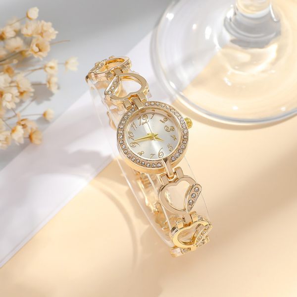 Luckice Quarzuhr Damen-Quarzuhr Quarzuhren mit 2 günstig online kaufen