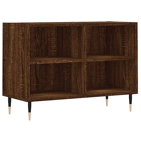 vidaXL TV-Schrank TV-Board Braun Eichen-Optik 69,5x30x50 cm Holzwerkstoff günstig online kaufen