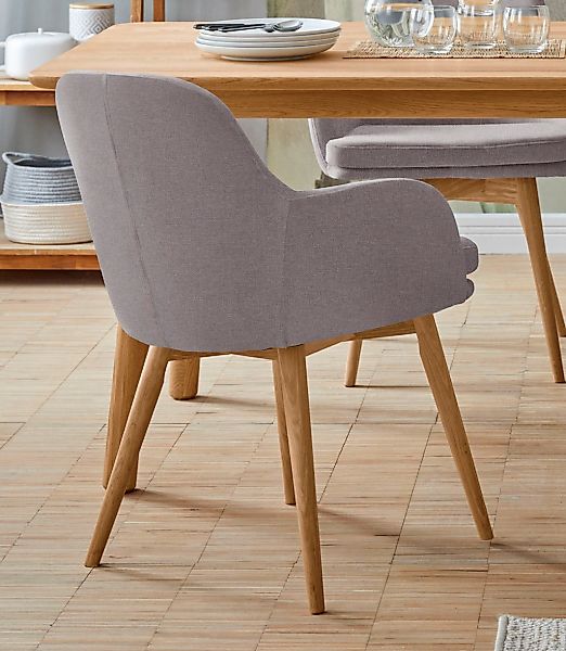 Home affaire Armlehnstuhl "Livry" (Set) 2 Stk.Polsterstuhl, Schalenstuhl günstig online kaufen