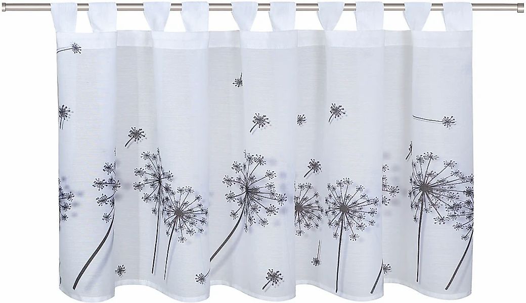 Gerster Scheibengardine "Christina" Schlaufen 1 Stk. tlg. HxB: 50x145, mit günstig online kaufen