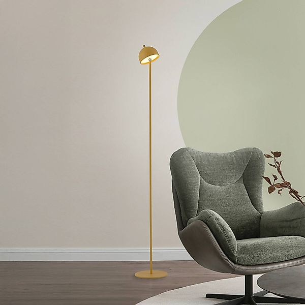 SCHÖNER WOHNEN LED-Akku-Stehlampe Bellies, Blütenzauber IP54 günstig online kaufen