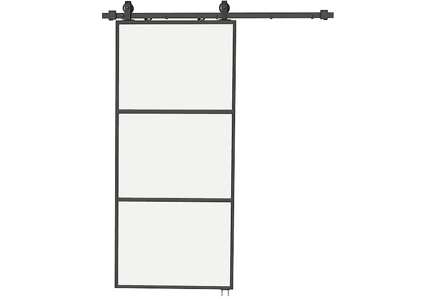 MC Star Schiebetür mit Milchglas, Schienensystem, Montagesatz, Soft-Close-M günstig online kaufen