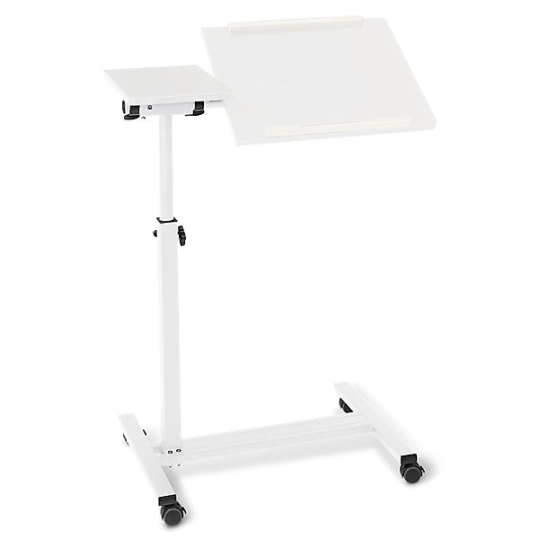 ELONEO Beistelltisch höhenverstellbar & breitenverstellbar mit Rollen & Fes günstig online kaufen