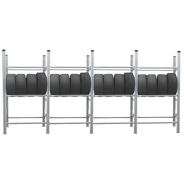 PROREGAL Reifenregal Proximo 200 x 360 x 40 cm bis zu 48 Reifen auf 3 Ebene günstig online kaufen