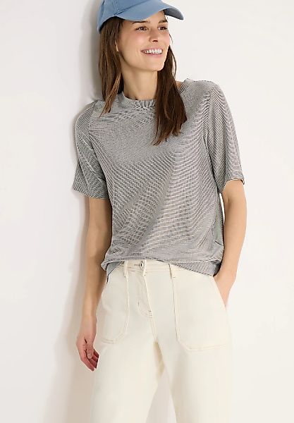 Cecil Rundhalsshirt mit U-Boot-Ausschnitt günstig online kaufen