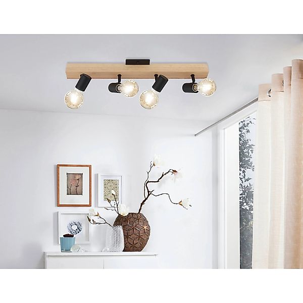 EGLO Deckenspot TOWNSHEND 3, ohne Leuchtmittel, günstig online kaufen
