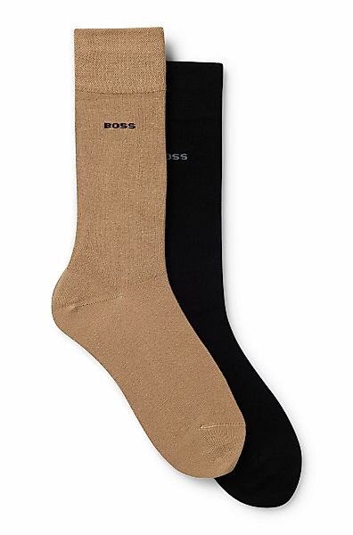 BOSS Businesssocken "2P RS Bamboo 1027", (Packung, 2 Paar), mit Strickbündc günstig online kaufen