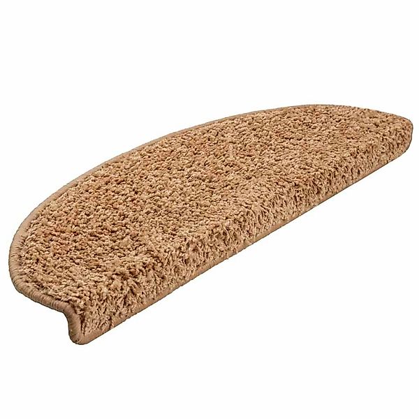 vidaXL Stufenmatten 30 Stk 65x21x4 cm Beige Halbrund Groß 3365814 günstig online kaufen