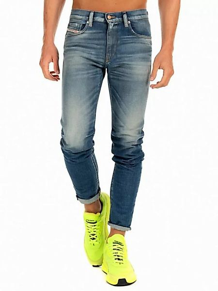 Diesel Slim-fit-Jeans mit Ziernähten im Kniebereich - 2019 D-Strukt 009HH - günstig online kaufen