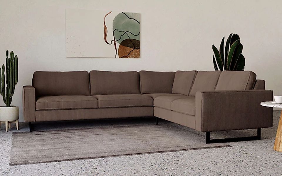Places of Style Ecksofa Pinto, XXL, günstig online kaufen