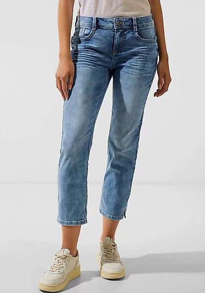 STREET ONE 7/8-Jeans, in mittelblauer Indigo Waschung günstig online kaufen